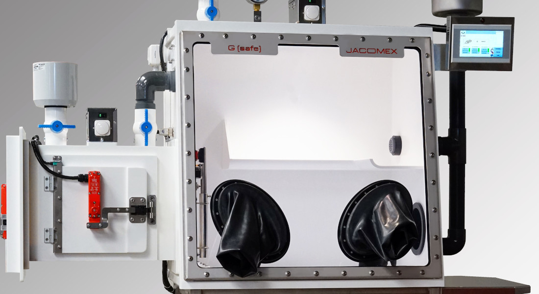 G(Safe) mit Corian – Nuklear-Handschuhbox Alpha-Containment-Kammer