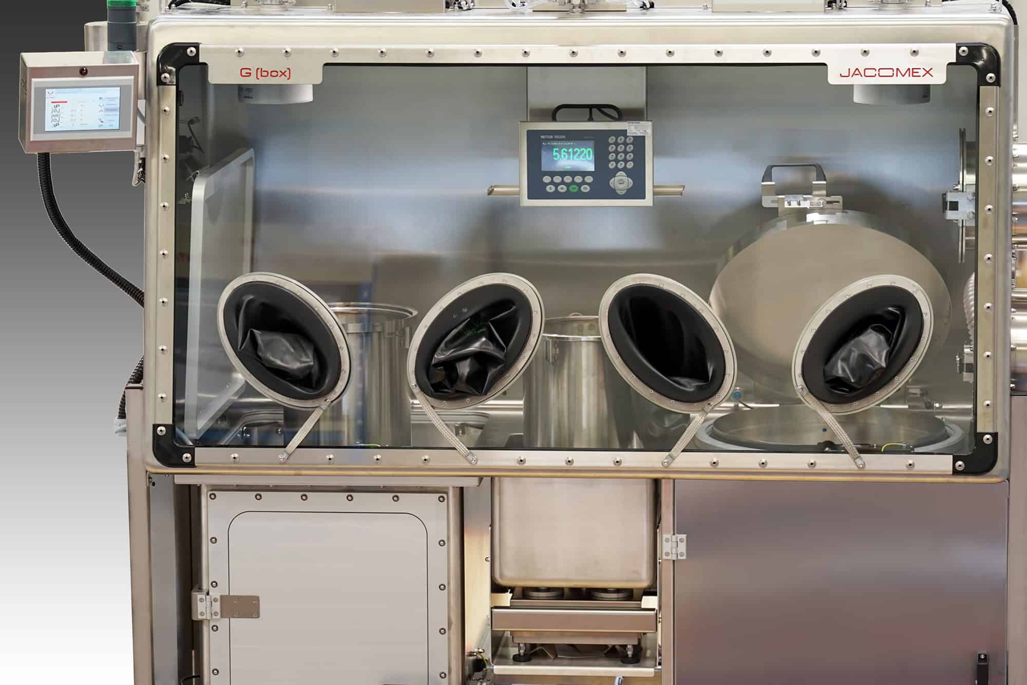 Pulver-Handschuhbox Handschuhboxen für Nanopulver und fortschrittliche Materialien