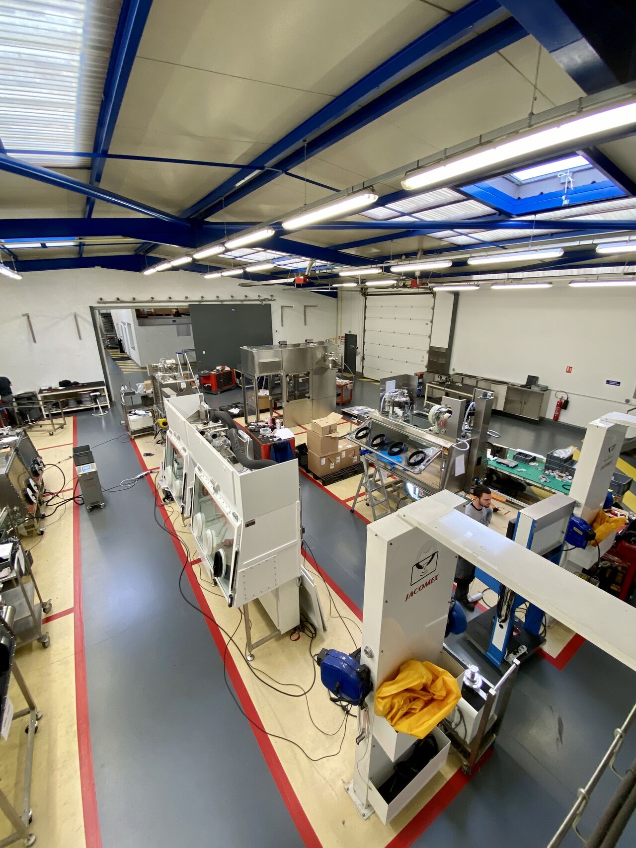 This is the #picoftheday of part of our assembly workshop at Jacomex
