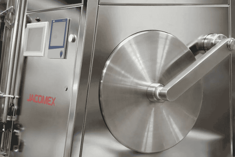 Automatische metallische Schleusentüren