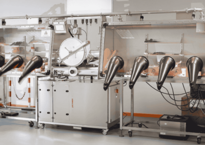 Batterietester für Glovebox