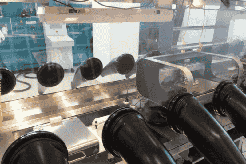 Tintenstrahldruckverfahren für Glove Box