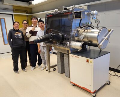 Glovebox für Präzisionsanalyse
