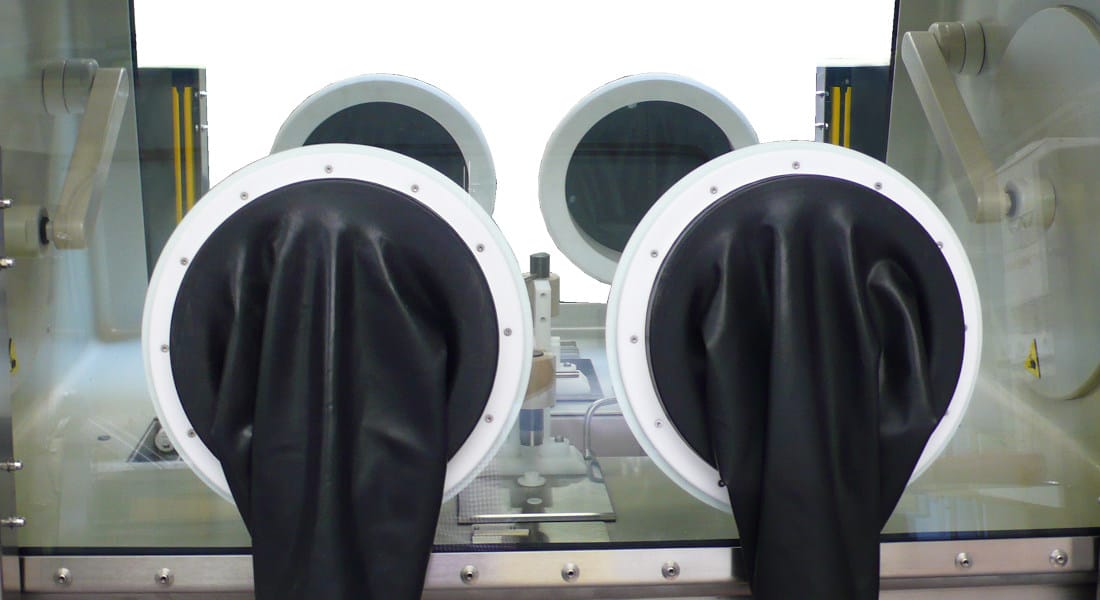 medical-working-area Manufacturing of Custom Medical Parts in Glove Boxes