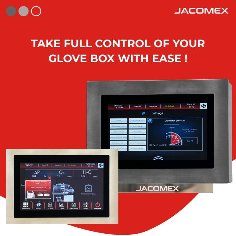 Spotlight on the JACOMEX HMI Interface Spotlight on the JACOMEX HMI Interface